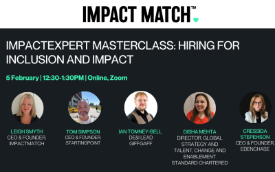 ImpactExperts Masterclass: Hiring for Inclusion and Impact