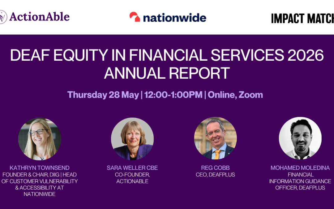 Deaf Equity in Financial Services 2026 Annual Report