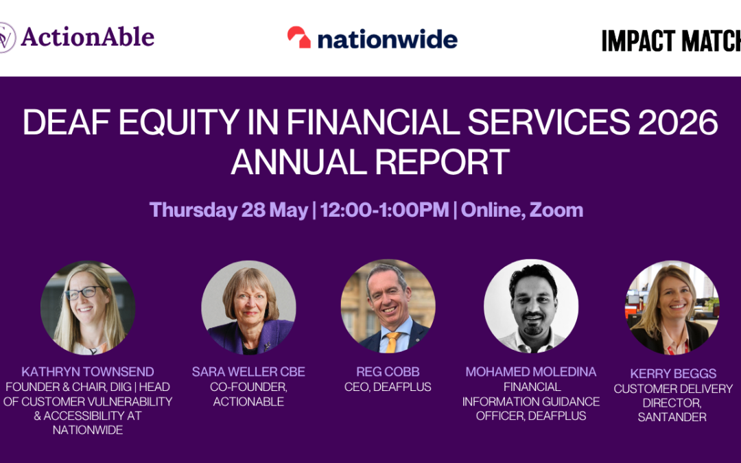 Deaf Equity in Financial Services 2026 Annual Report