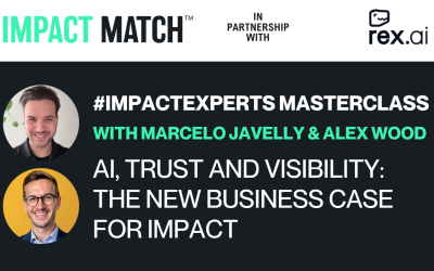 ImpactExpert Masterclass: AI, Trust and Visibility: The New Business Case for Impact